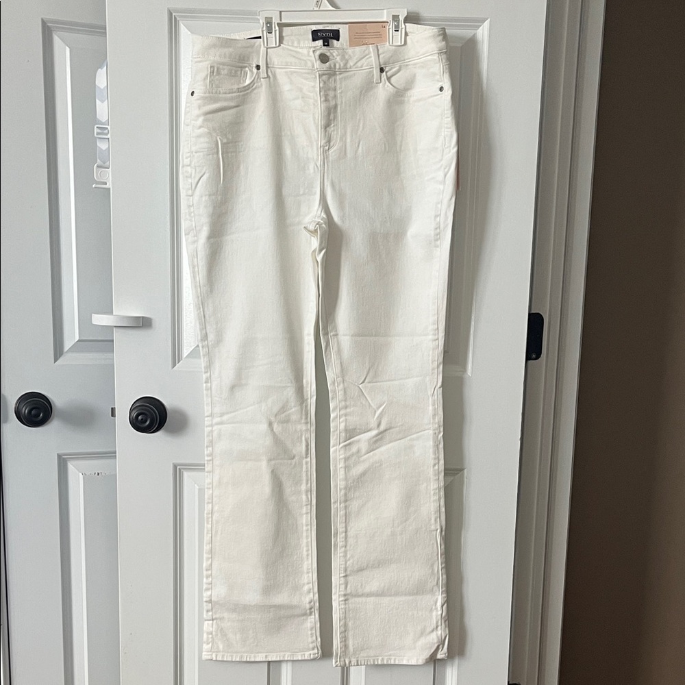 NYDJ Optic White Bootcut Jeans